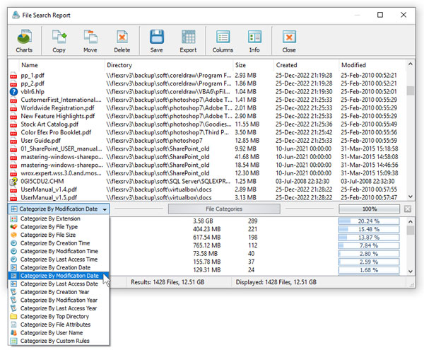 VX Search File Filters