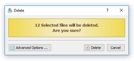 VX Search File Delete Dialog