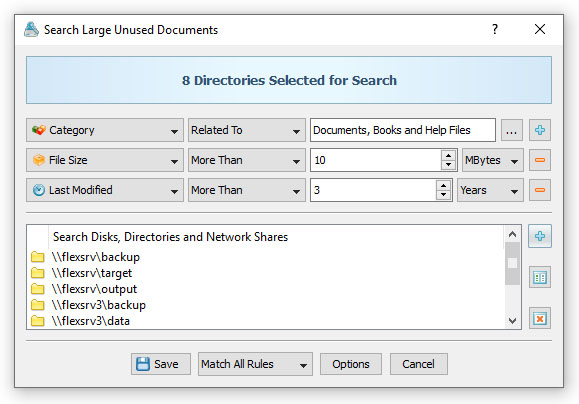 File Search Dialog