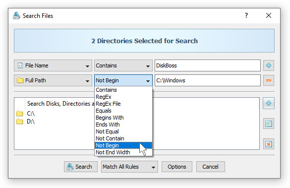 Search Files By File Path